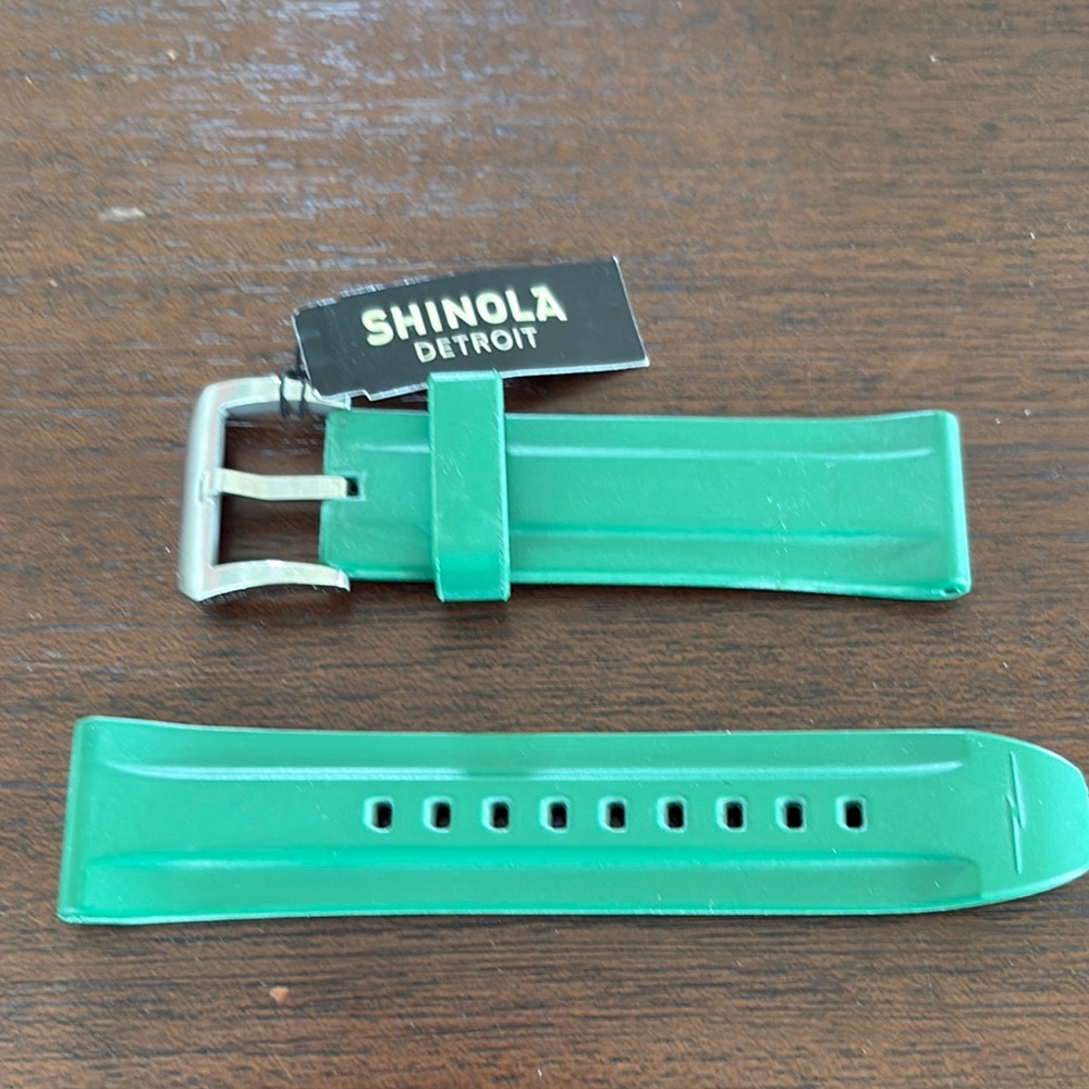 Shinola rubber watch strap NWT